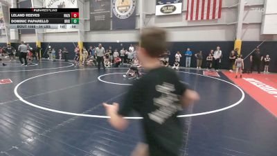 54 lbs Consolation - Leland Reeves, Nazareth vs Dominic Paparello, Bristol
