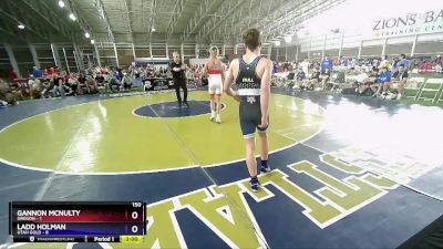 150 lbs Quarterfinals (8 Team) - Brody Foss, Oregon vs Noah Bull, Utah Gold