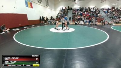 144 lbs Cons. Round 2 - Jayce Lejeune, Powell vs Seth Miller, Cheyenne East