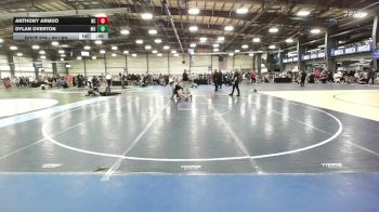 90 lbs Consi Of 32 #2 - Anthony Armijo, NC vs Dylan Overton, MD