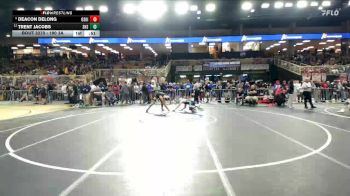 190 3A Cons. Round 2 - Deacon Delong, Osceola (Kissimmee) vs Trent Jacobs, Sumner Hs