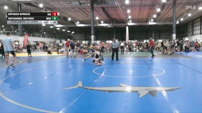 113 lbs Placement (4 Team) - Bryson Spence, 84 ATHLETES vs Nathaniel Snyder, NOVA WRESTLING CLUB