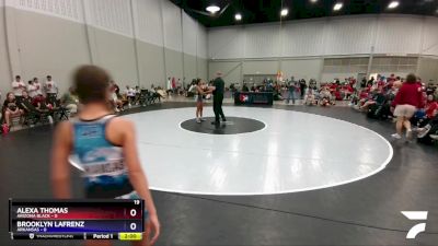 105 lbs Round 5 (6 Team) - Hannah Naccarati-Cholo, Arizona Black vs Skye Neugebauer, Arkansas