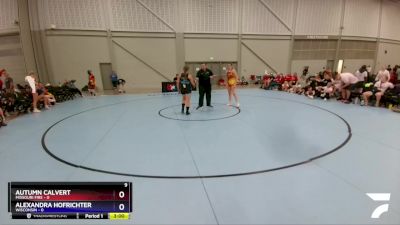 164 lbs Semis & 3rd Wb (16 Team) - Autumn Calvert, Missouri Fire vs Alexandra Hofrichter, Wisconsin