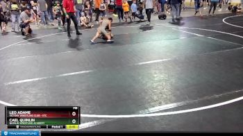 67 lbs Champ. Round 1 - Leo Adame, Victory Wrestling Club - VTC vs Cael Quinlin, Quinlin Wrestling Academy