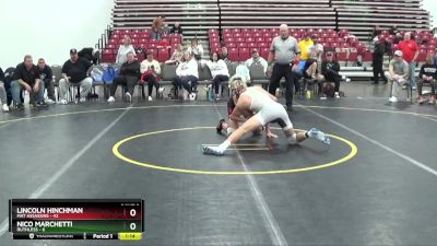 139 lbs Semis & 1st Wrestleback (8 Team) - Lincoln Hinchman, Mat Assassins vs Nico Marchetti, Ruthless