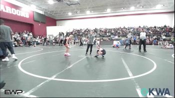 64-70 lbs Rr Rnd 2 - Kalisynn Meyer, HURRICANE WRESTLING ACADEMY vs Harper Head, Tonkawa Takedown Club