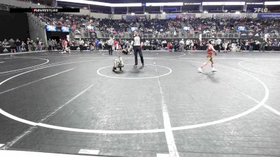 66 lbs Consi Of 8 #2 - Karson Stoeckel, Bulls WC vs Zayden Bautista, Garden City Wrestling Club