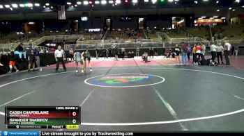 126 lbs Cons. Round 2 - Isfandier Sharipov, Osceola (Kissimmee) vs Caden Chapdelaine, Winter Springs