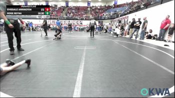 62 lbs Rr Rnd 3 - EvieDale Arrington, Comanche Takedown Club vs Rose Reyna, Carl Albert