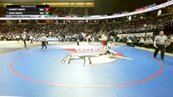 II-160 lbs Cons. Round 4 - Leon Smith, Phoenix vs Albert Smith, Maine Endwell