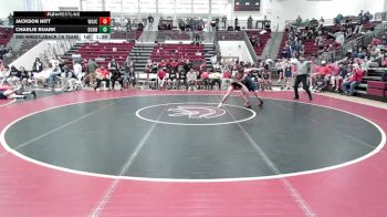 126 lbs 2nd Wrestleback (16 Team) - Jackson Hitt, Woodward Academy vs Charlie Ruark, Dunwoody