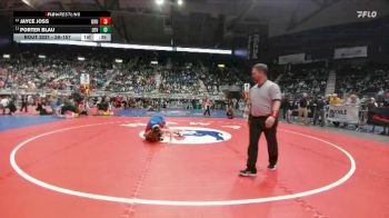 3A-157 lbs Cons. Round 2 - Porter Blau, Lovell vs Jayce Joss, Douglas