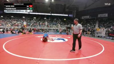 3A-157 lbs Cons. Round 2 - Porter Blau, Lovell vs Jayce Joss, Douglas