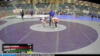 108 lbs Round 1 (4 Team) - Cooper White, Eagle Point vs Carsen Atterbury, Dallas