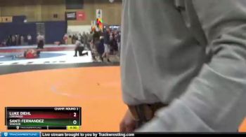 152 lbs Champ. Round 2 - Luke Diehl, Coronado vs Santi Fernandez, Windsor