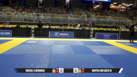 Martin Lenn Cantu Jr vs Michael A Mendonca 2025 Pan Jiu Jitsu IBJJF Championship