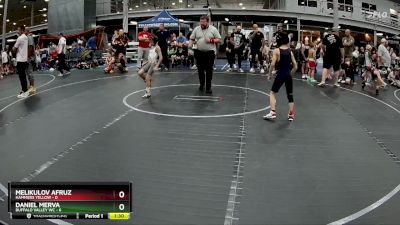 52 lbs Round 6 (8 Team) - Daniel Merva, Buffalo Valley WC vs Melikulov Afruz, Hammers Yellow