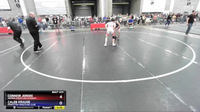 132 lbs Cons. Round 1 - Connor Jerdee, Askren Wrestling Academy vs Caleb Krause, Princeton Wrestling Club