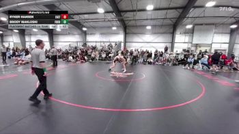 144 lbs Placement Matches (16 Team) - Ryker Hansen, Cheyenne East vs Brody Makloski, Fort Collins