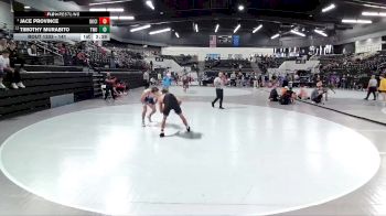 141 lbs Semifinal - Jace Province, Oklahoma City vs Timothy Murabito, Texas Wesleyan