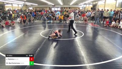 M 93 lbs Consolation - Jace Ralston, Bloomsburg vs Marshall Bartholomew, Monroeton