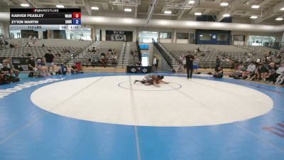 113 lbs Karver Peasley, Washington vs Zy'ion Martin, Kansas