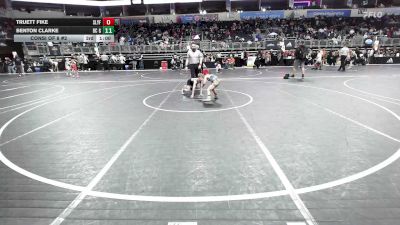 58 lbs Consi Of 8 #2 - Truett Fike, SlyFox Wr Ac vs Benton Clarke, DC Gold