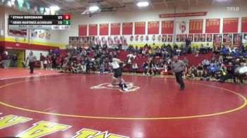 120 lbs 7th Place Match - Ethan Bergmann, Center Point-Urbana vs Henri Martinez-Alvarado, South Tama County