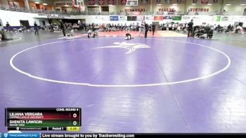 170 lbs Cons. Round 6 - Shenita Lawson, Grand View vs Liliana Vergara, Campbellsville University