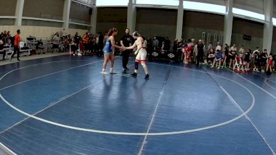 140 lbs Cons. Semis - Vera Bentley, California vs Clara Soares, California
