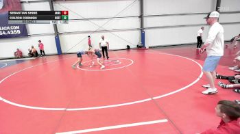 85 lbs Rr Rnd 3 - Sebastian Shine, All-American Wrestling Club MS vs Colton Cornish, North Carolina National Team Red