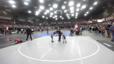 43 lbs Rr Rnd 3 - Kallon Grimaldo, Grizzly Bear vs Colton Kazee, Pueblo County WC