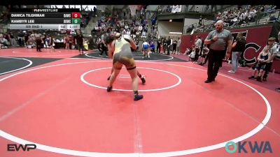 180 lbs Rr Rnd 1 - Danica Tilghman, Broken Arrow Wrestling Club vs Kambyr Lee, Keystone Kids Wrestling Club