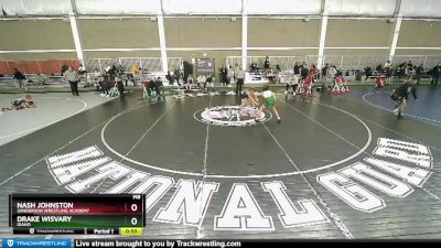 100 lbs Champ. Round 1 - Nash Johnston, Sanderson Wrestling Academy vs Drake Wisvary, Idaho