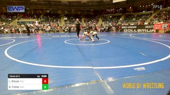 70 lbs Consi Of 4 - Lawson Bloyer, Siouxland Wrestling Academy vs Beau Fisher, Salina Wrestling Club