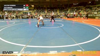 100 lbs 2nd Place - Ryder Hoffman, Immortal Athletics WC vs Kingston Simms, Raising The Level Wrestling Club