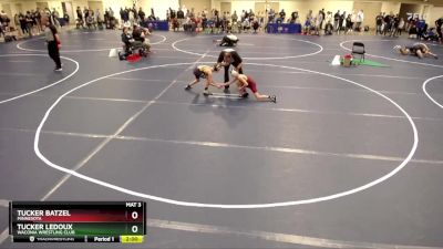 83 lbs Cons. Round 2 - Tucker Batzel, Minnesota vs Tucker Ledoux, Waconia Wrestling Club