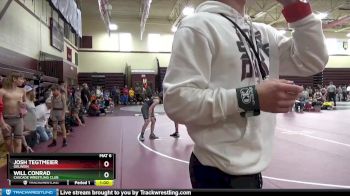 PW-16 lbs 7th Place Match - Will Conrad, Cascade Wrestling Club vs Josh Tegtmeier, Oelwein