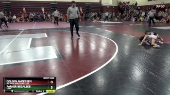 PW-8 lbs Quarterfinal - Parker Begalske, THWC vs Colson Andersen, Big Game Wrestling Club