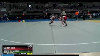 88 lbs Semis (4 Team) - Landon Lichy, Rocori vs Crewe Dahlheimer, Brainerd/Pillager