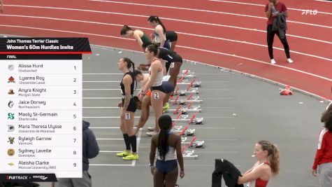 Women's 60m Hurdles, Finals 1
