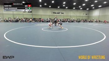 90 lbs Rr Rnd 1 - Baze Fox, Untouchables 14U Purple vs Hank Droessler, WI Dual Team 14U
