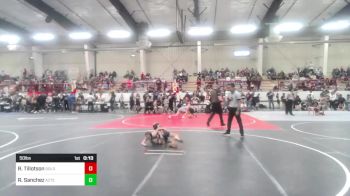 50 lbs 3rd Place - Riley Tillotson, Dolores Bears vs Remington Sanchez, Aztec