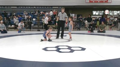 56 lbs Cons. Rd Of 16 - Vicente Navarro, Contenders Wrestling Academy vs Noah Jones, Perry Meridian Wrestling Club
