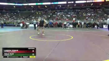 Semifinal - Landon Ternus, Columbus Lakeview vs Mikah Ruiz, Nebraska City