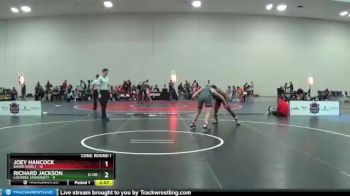 165 lbs Quarters & 1st Wb (16 Team) - Joey Hancock, Baker (Kan.) vs Richard Jackson, Lourdes University