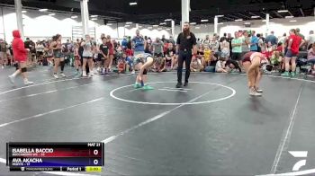 125 lbs Round 2 (6 Team) - Isabella Baccio, Buccaneers WC vs Ava Akacha, Misfits