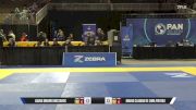 Maria Claudia De Lima Freitas vs Laura Smurr Owczarek 2026 Pan Jiu Jitsu IBJJF Championship