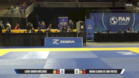 Maria Claudia De Lima Freitas vs Laura Smurr Owczarek 2026 Pan Jiu Jitsu IBJJF Championship